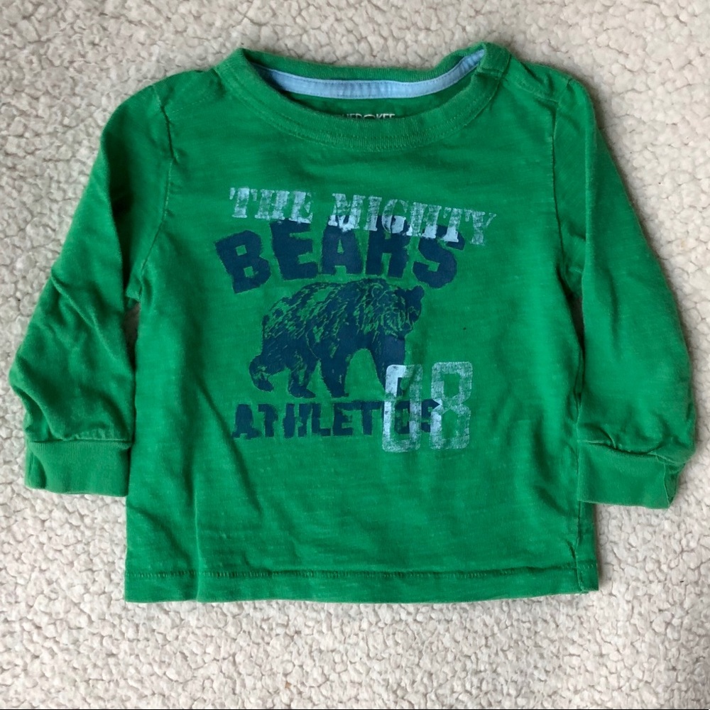 ⭐️4/$20⭐️ Cherokee 12m Long Sleeve 🐻 Bear Shirt